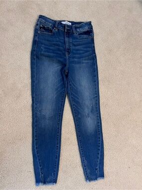 KanCan Dark Wash High-Rise Skinny Jeans